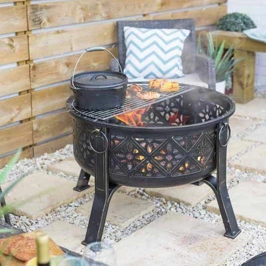 La Hacienda Moresque Firepit 58094 - Fire Pits, Fireplaces, Heating