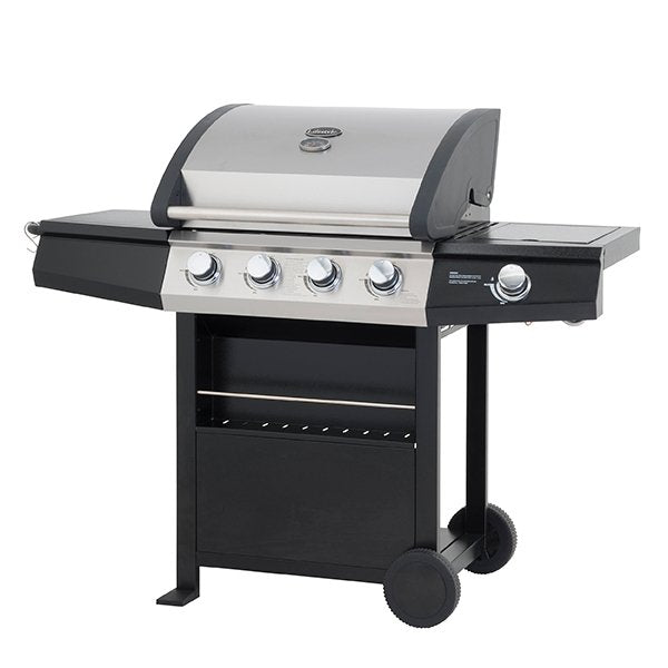 Lifestyle Grenada 4+1 Gas BBQ Grill LFS688BLK - BBQs & Grills - LFS688BLK - GardenHearth