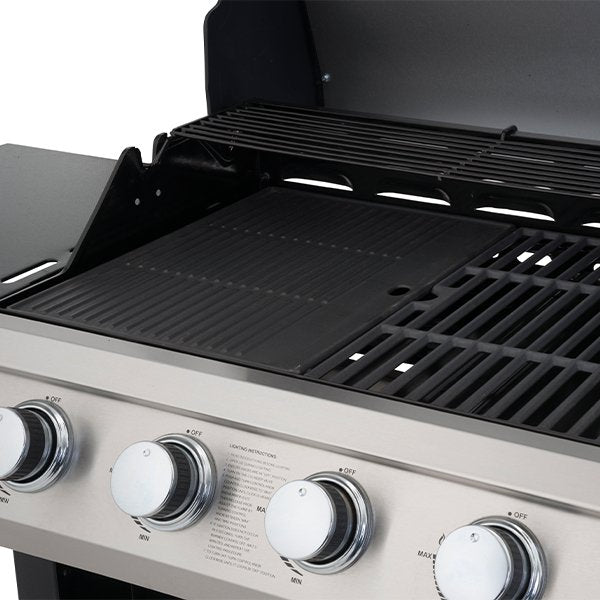 Lifestyle Grenada 4+1 Gas BBQ Grill LFS688BLK - BBQs & Grills - LFS688BLK - GardenHearth