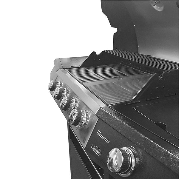 Lifestyle Grenada 4+1 Gas BBQ Grill LFS688BLK - BBQs & Grills - LFS688BLK - GardenHearth