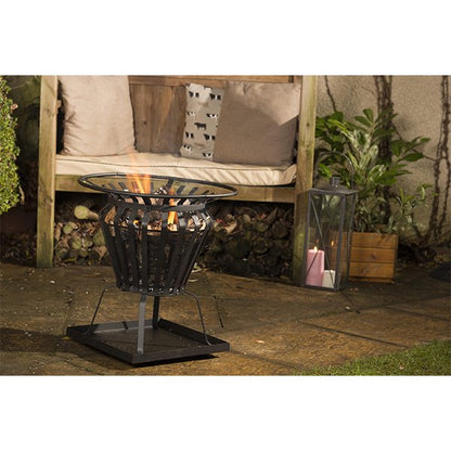 Lifestyle Signa Firepit / Brazier with Grill LFS703 - Fire Pits - LFS703 - GardenHearth