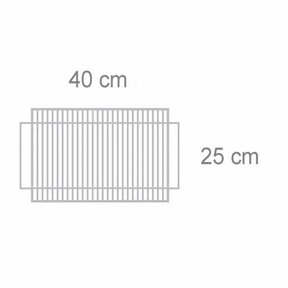 Martinsen Box BBQ Grill 6mm for 7000 | 120 010 - Grill Grid - 120 010 - GardenHearth