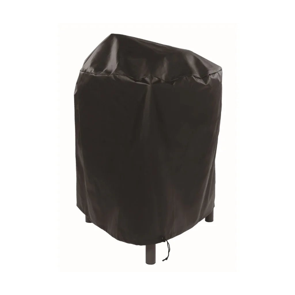 Martinsen cover for kettle barbecue model 1800 black waterproof grill cover with drawstring closure
