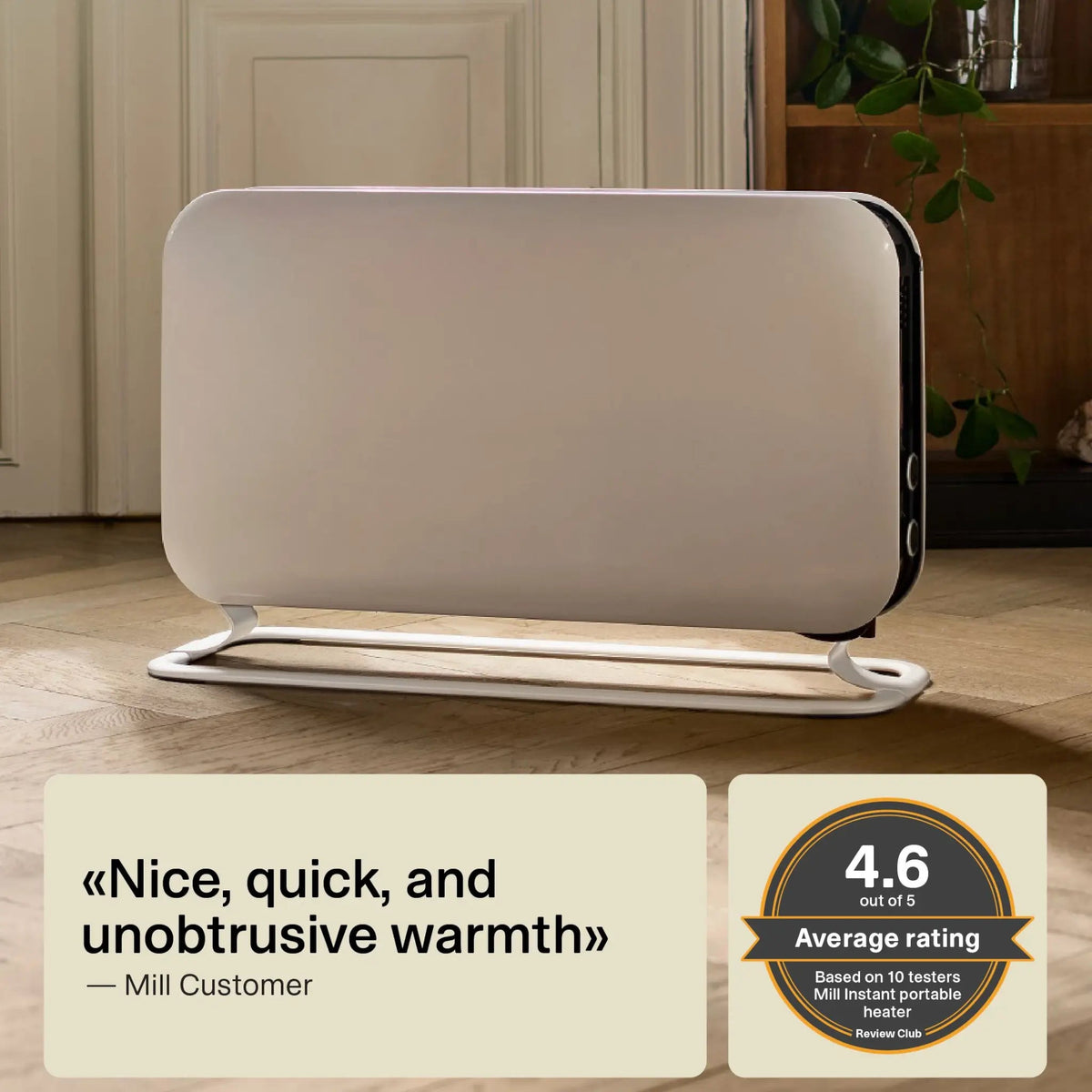 Mill Instant 2000W MEC Premium Portable Convector Heater