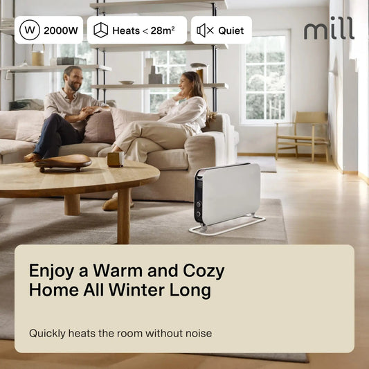 Mill Instant 2000W MEC Premium Portable Convector Heater