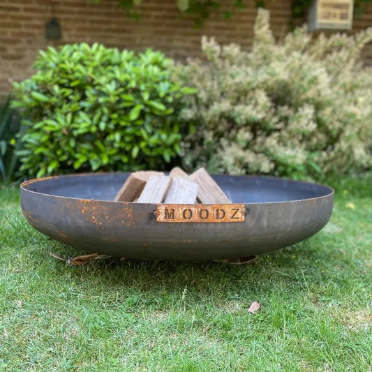 MOODZ Classic Fire Bowl in Corten Steel (60 - 150cm) - Fire Pits, Fireplaces, Heating