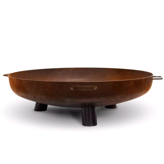 MOODZ Feet & Handle Fire Bowls (Corten and Stainless Steel) - Fire Pits, Fireplaces, Heating