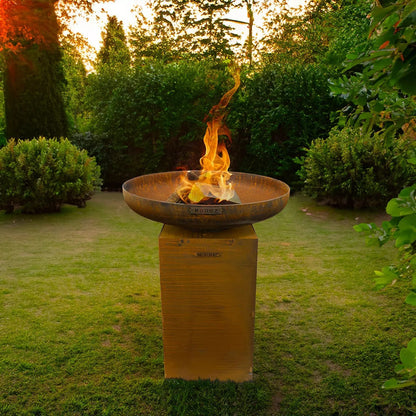 MOODZ Fire Bowl Base in Corten Steel - Accessories