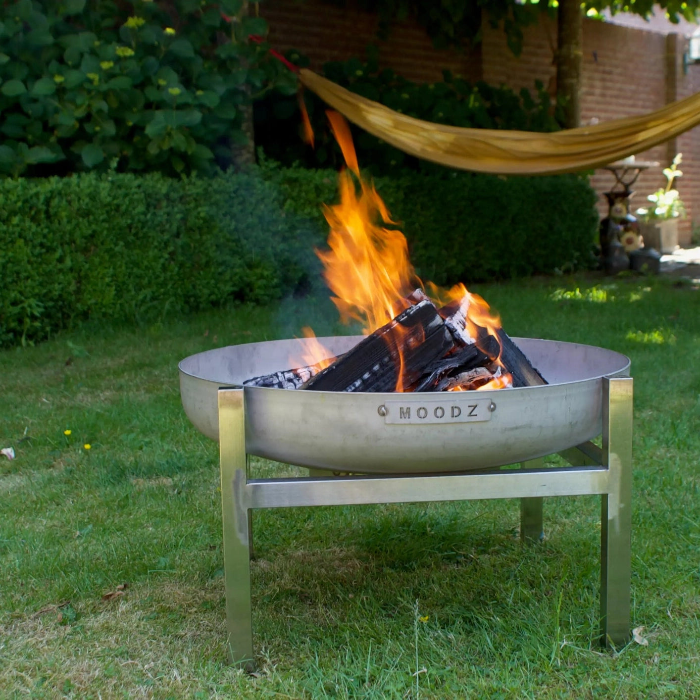 MOODZ Frame for Garden Fire Bowls - Square (Stainless or Carbon Steel) - Accessories