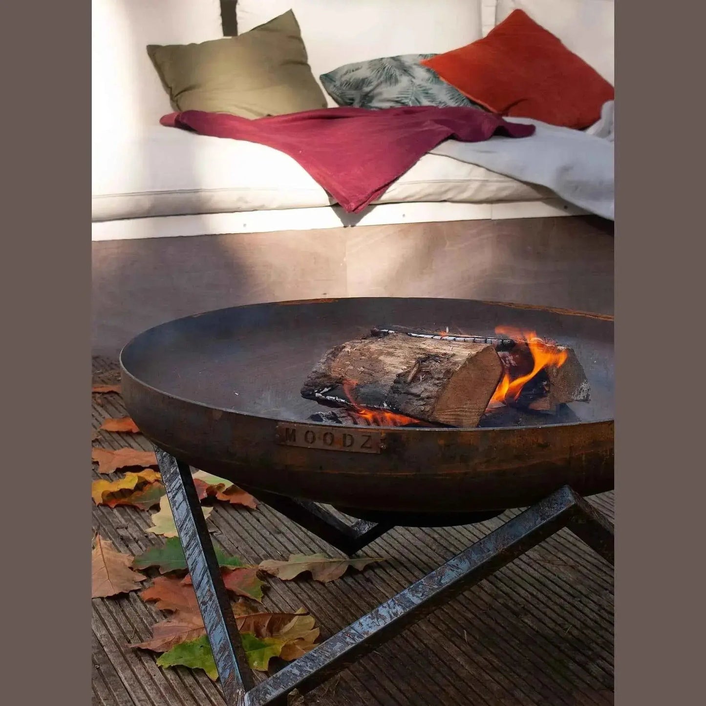 MOODZ Frame for Garden Fire Bowls - Star (Stainless or Carbon Steel)