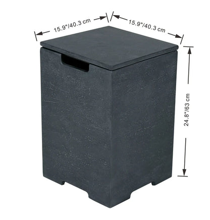 Elementi Plus Tank Cover – Dark Grey | ONB406DG