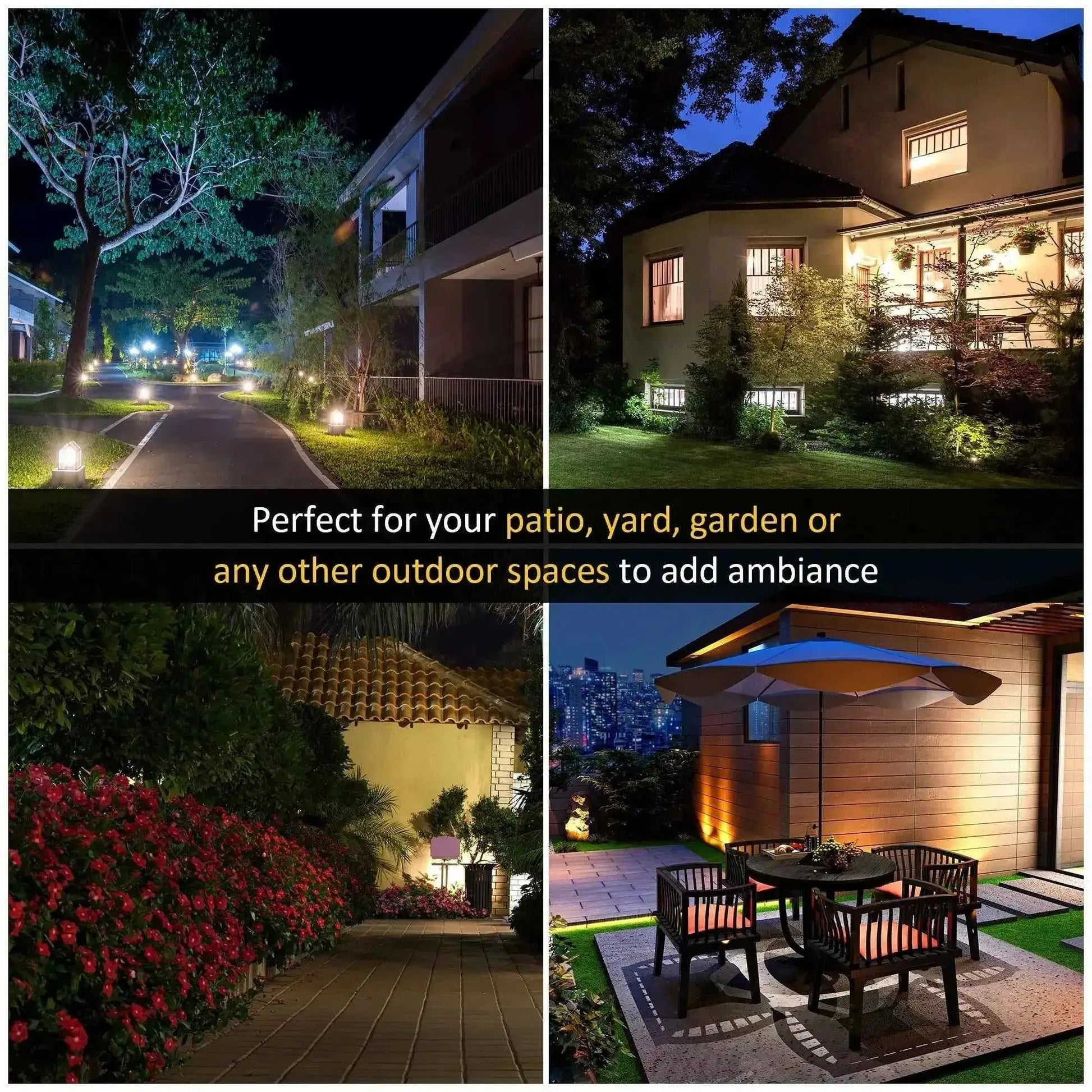 Outsunny 1.9m Solar LED Garden Lamp Post Light, IP44, Black | B30-016V01