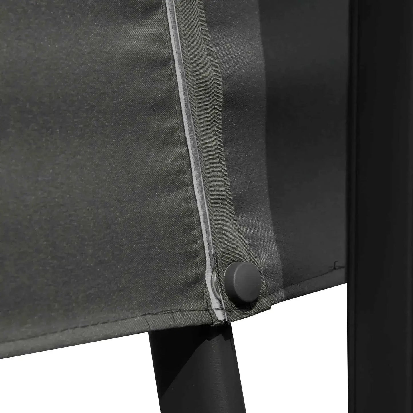 Outsunny 2.7m Parasol with Base & Cover - Dark Grey | 84D-073CG