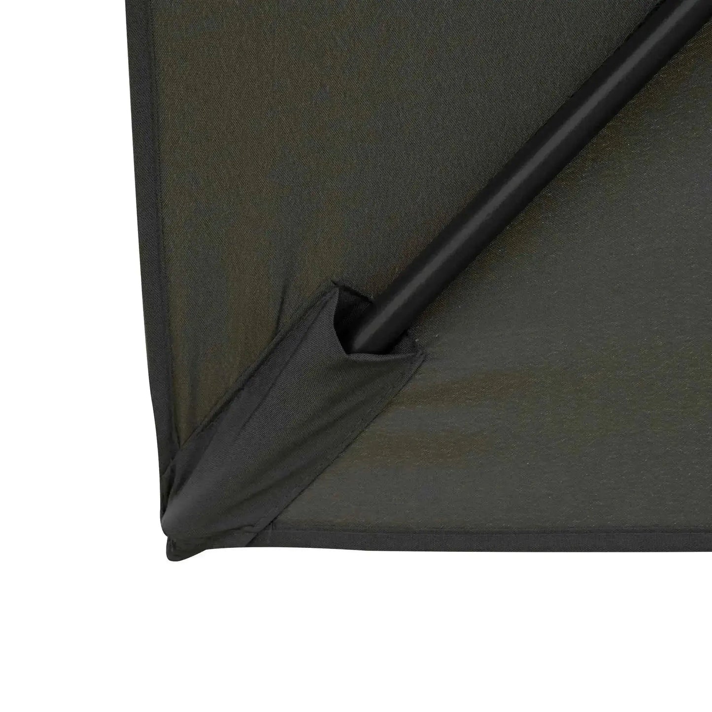 Outsunny 2.7m Parasol with Base & Cover - Dark Grey | 84D-073CG