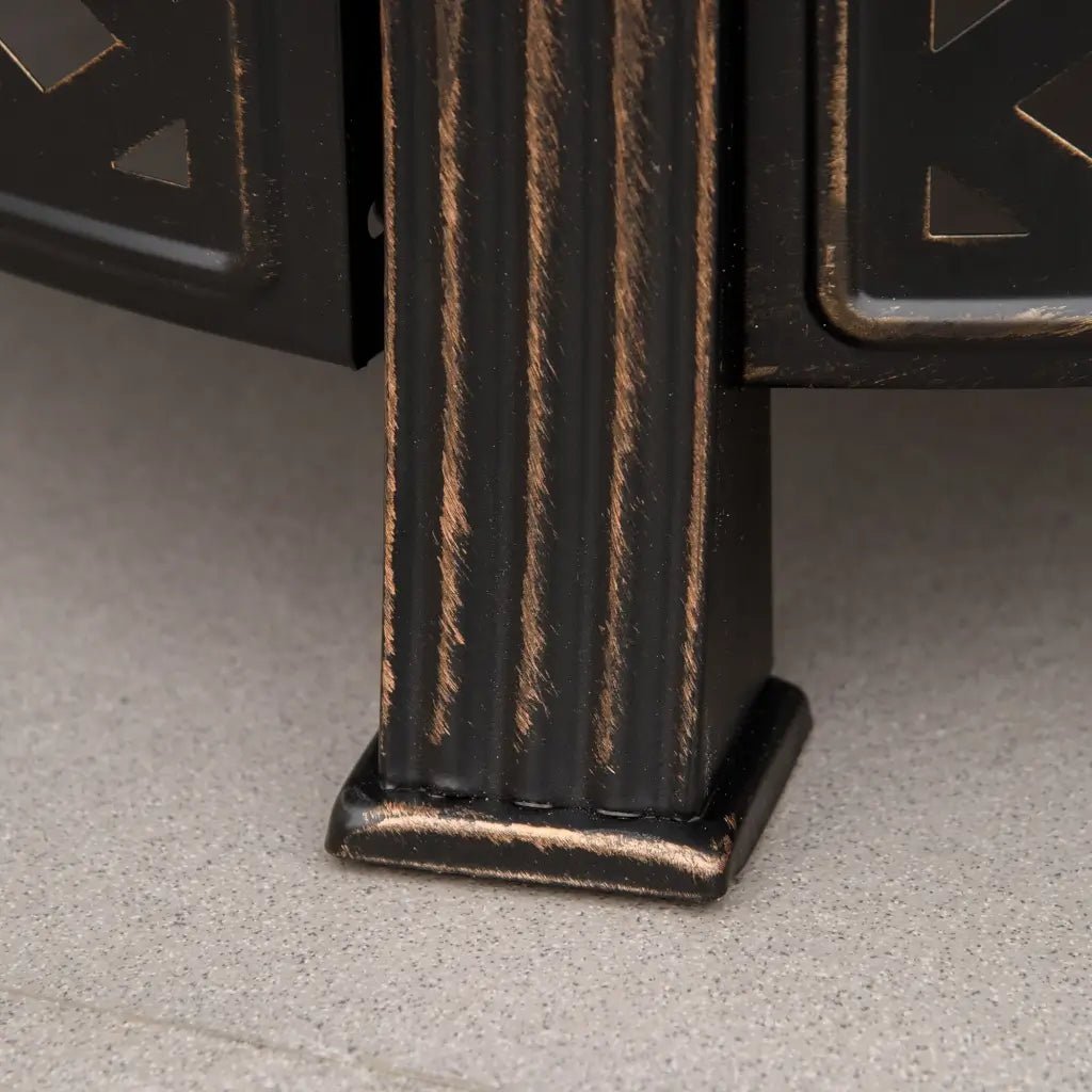 Outsunny 2‑in‑1 Fire Pit & BBQ Grill | 842 - 262 - Fire Pits, Fireplaces, Heating