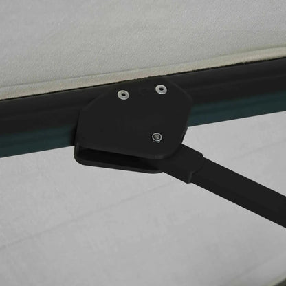 Outsunny 3m Solar LED Cantilever Parasol 360 Degree - Grey | 84D-099GY