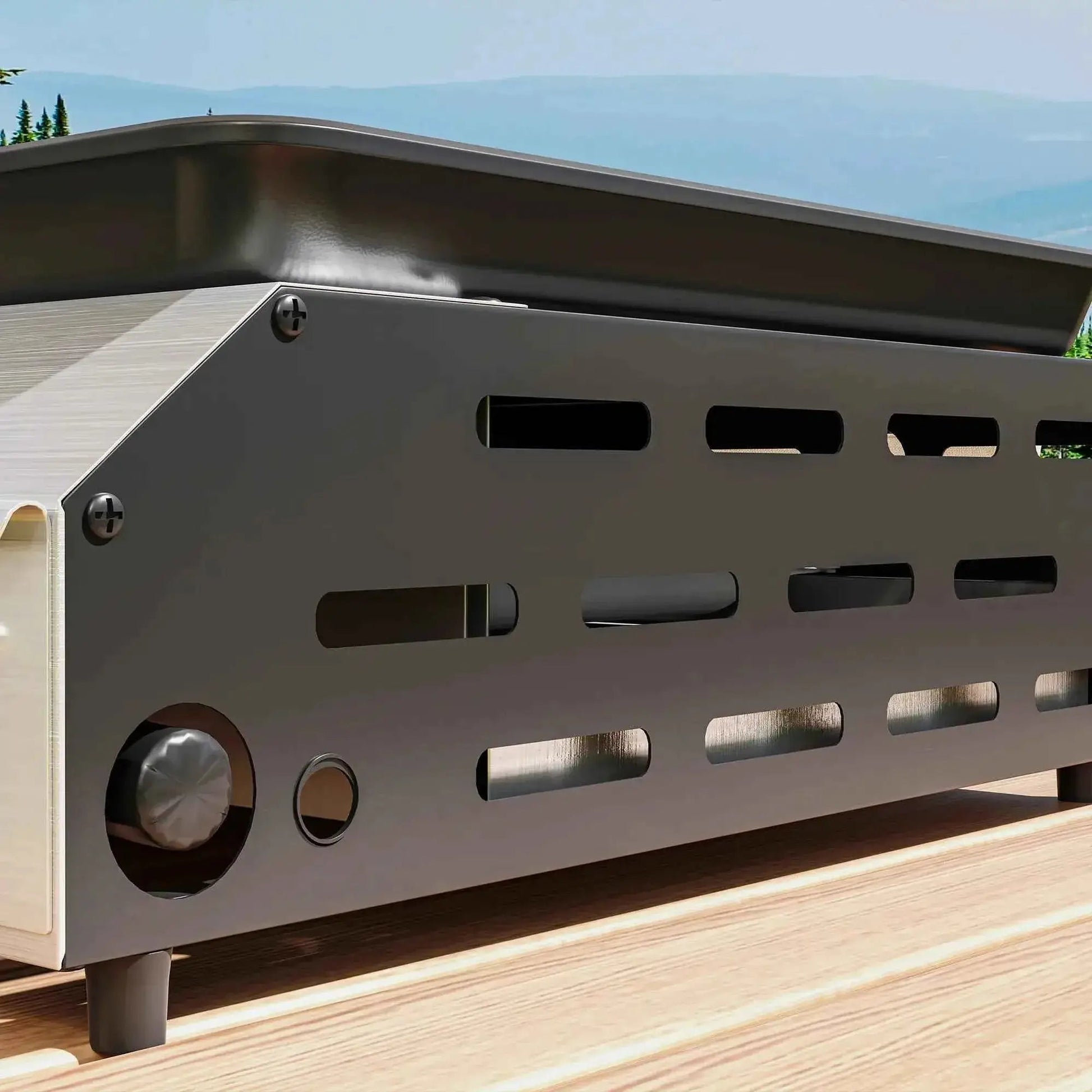 Outsunny 4-Burner Portable Gas Grill | 846-133V72SR
