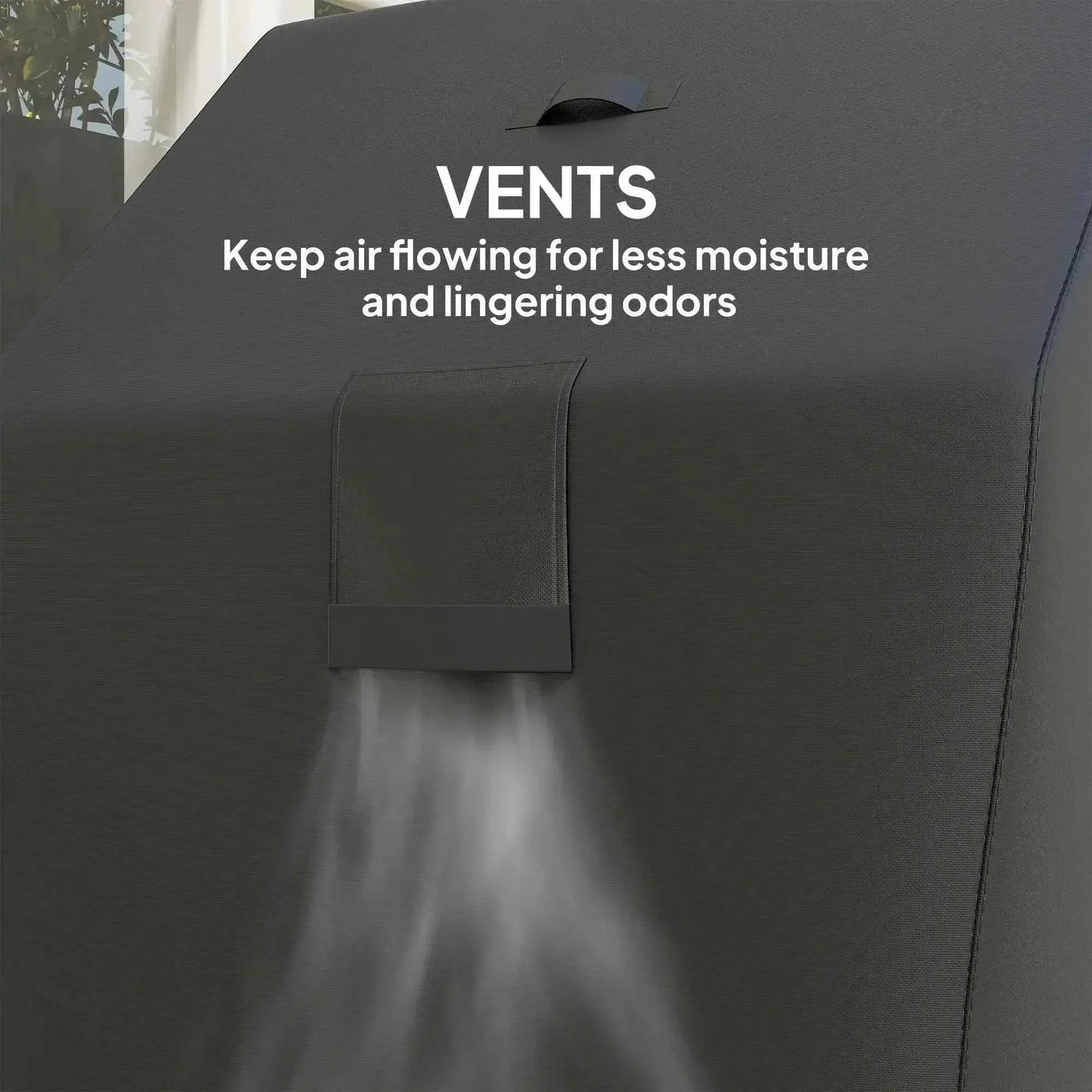 Outsunny BBQ Cover - Waterproof UPF30+ Oxford Grill Cover | 84G-845V00BK