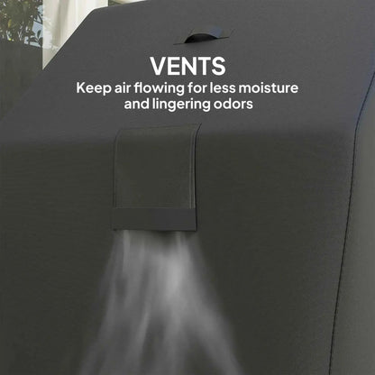 Outsunny BBQ Cover - Waterproof UPF30+ Oxford Grill Cover | 84G-845V00BK