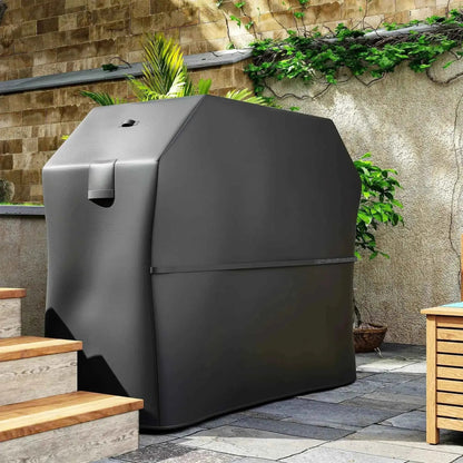 Outsunny BBQ Cover - Waterproof UPF30+ Oxford Grill Cover | 84G-845V00BK