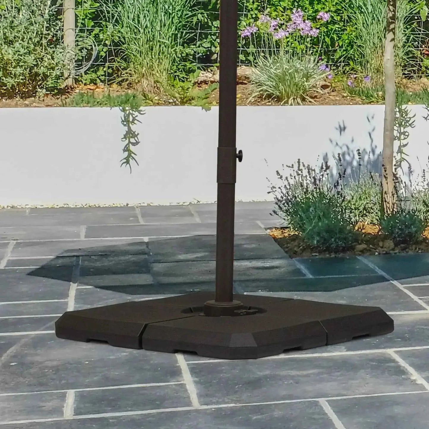 Outsunny Parasol Base Weights – Set of 4, Fillable, Up to 120kg | 84D-070