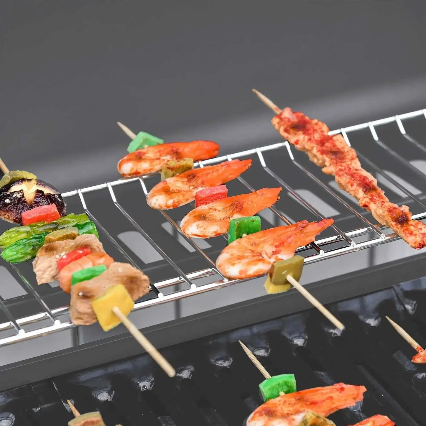 Outsunny Seven-Burner Gas BBQ Grill - Grey | 846-065V70GY