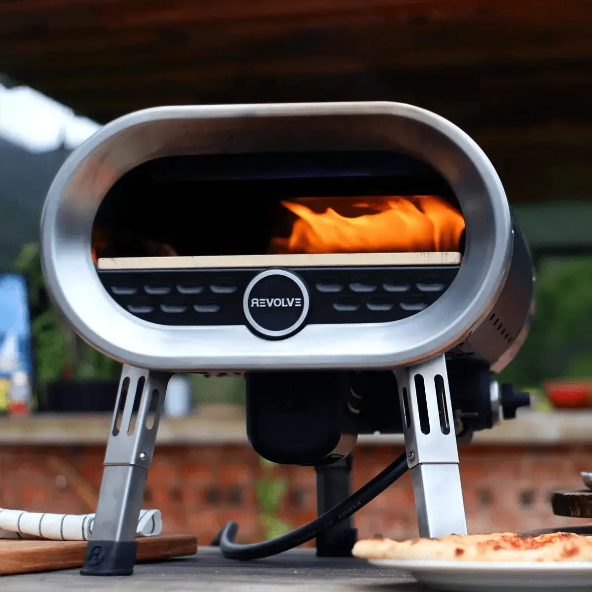 Revolve Pizza Oven - Unique, Gas - Fired w/ Rotating Stone | REVOLVE - Pizza Ovens
