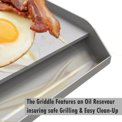 Ruby Solid Steel Powder Coated Ruby Griddle - Griddle - SUNCP - GRIDDLE - GardenHearth