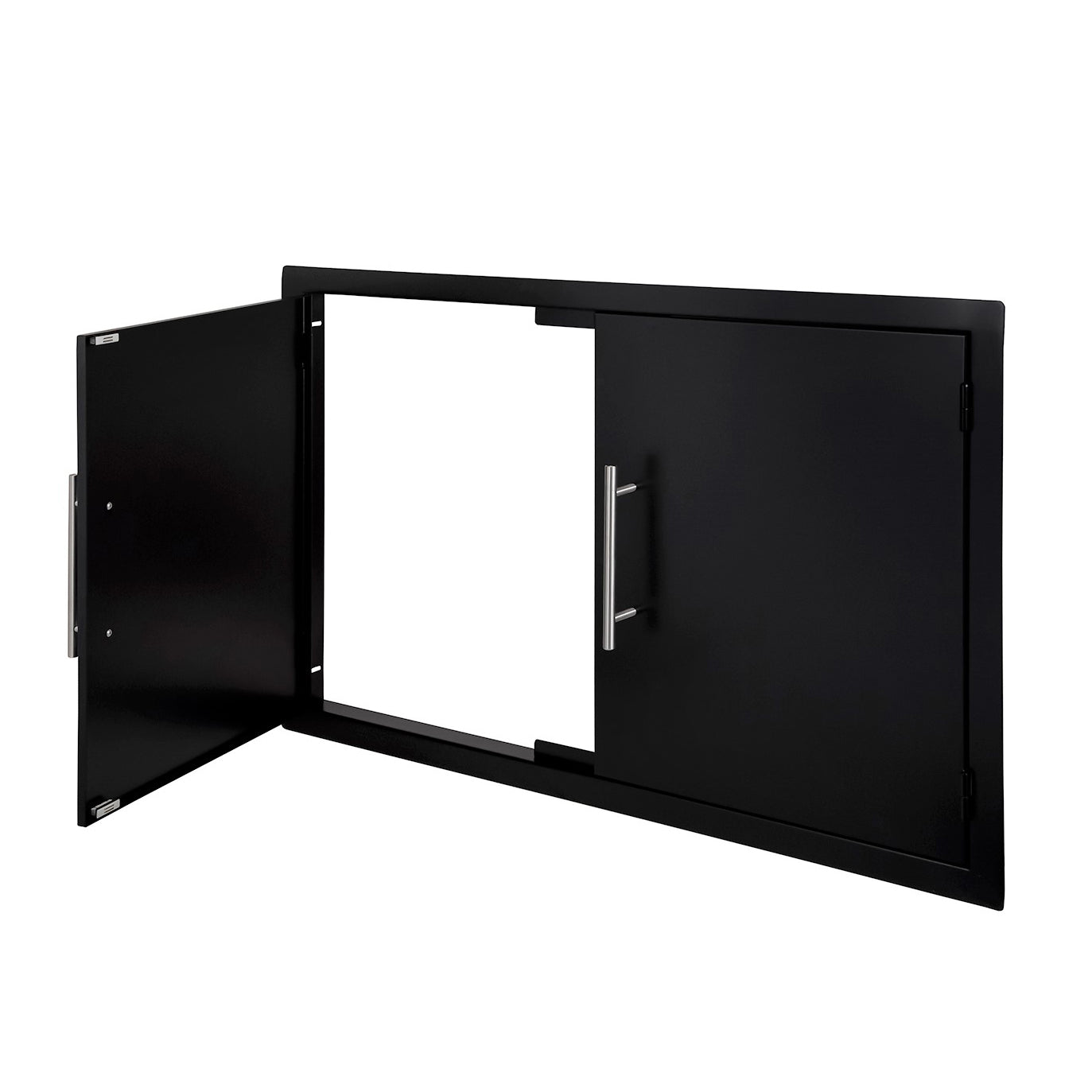 Sunstone Black Series Double Door 30" | A - DD30 - BK - Storage Drawer - A - DD30 - BK - GardenHearth