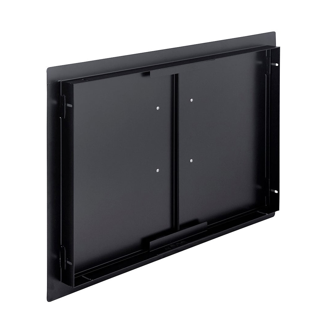 Sunstone Black Series Double Vertical Door | A - DD40 - BK - Vertical Door - A - DD40 - BK - GardenHearth