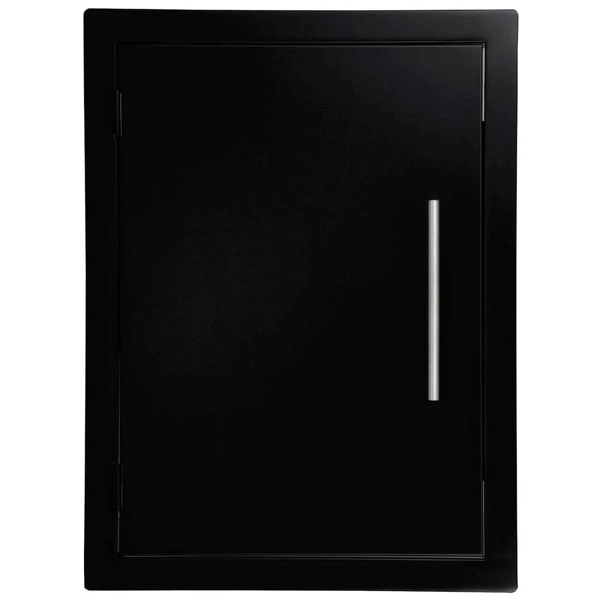 Sunstone black series vertical dry storage cabinet dsv1724-bk with sleek minimalist design and vertical silver handle