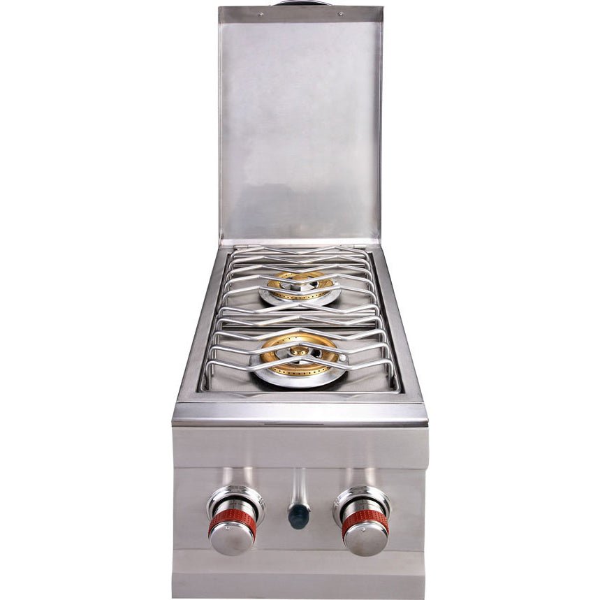 Sunstone Double Side Burner - Side - 2CSB - GardenHearth