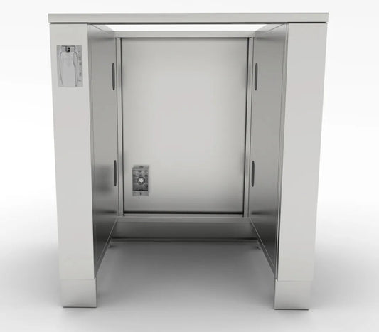 Sunstone fridge cabinet sac30apc stainless steel medical examination room with sleek modern design and two side doors