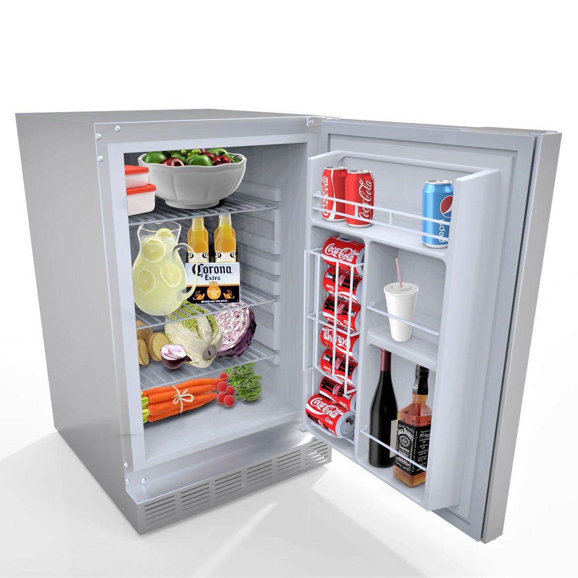 Sunstone Outdoor Rated Refrigerator | SUNFR401 - Refrigerators - SUNFR401 - GardenHearth