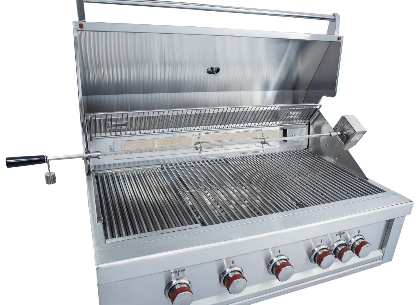 Sunstone Ruby Series 5 Burner Gas Grill with Infrared | RUBY5B - IR - BBQs & Grills - RUBY5B - IR - GardenHearth