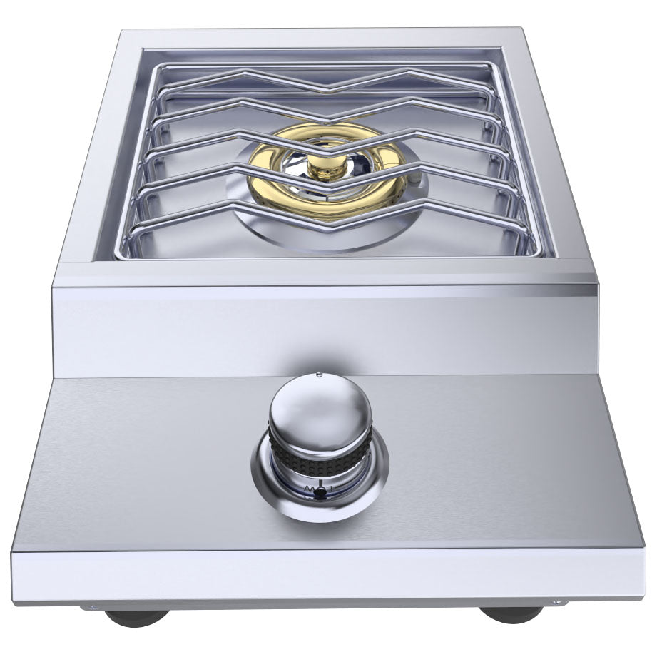 Sunstone Slide in Versa Single Burner - Side - SUN13VSB - GardenHearth