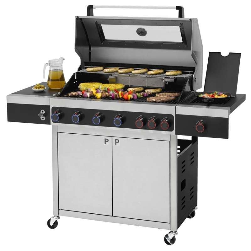 Tepro Keansburg 6 Special Edition Gas BBQ with Infrared Side and Back Burners | 3316UK - BBQs & Grills - 3316UK - GardenHearth