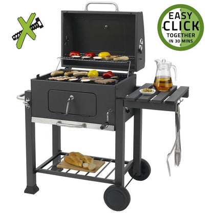 Tepro Toronto Click Charcoal BBQ Grill | 1164 - BBQs & Grills - 1164 - GardenHearth