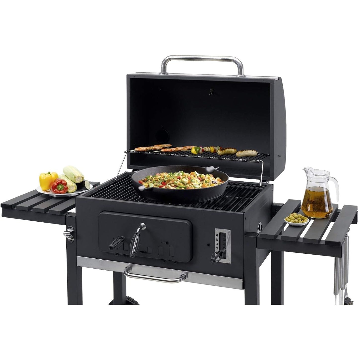 Tepro Toronto XXL Charcoal BBQ | CR33 - BBQs & Grills - CR33 - GardenHearth