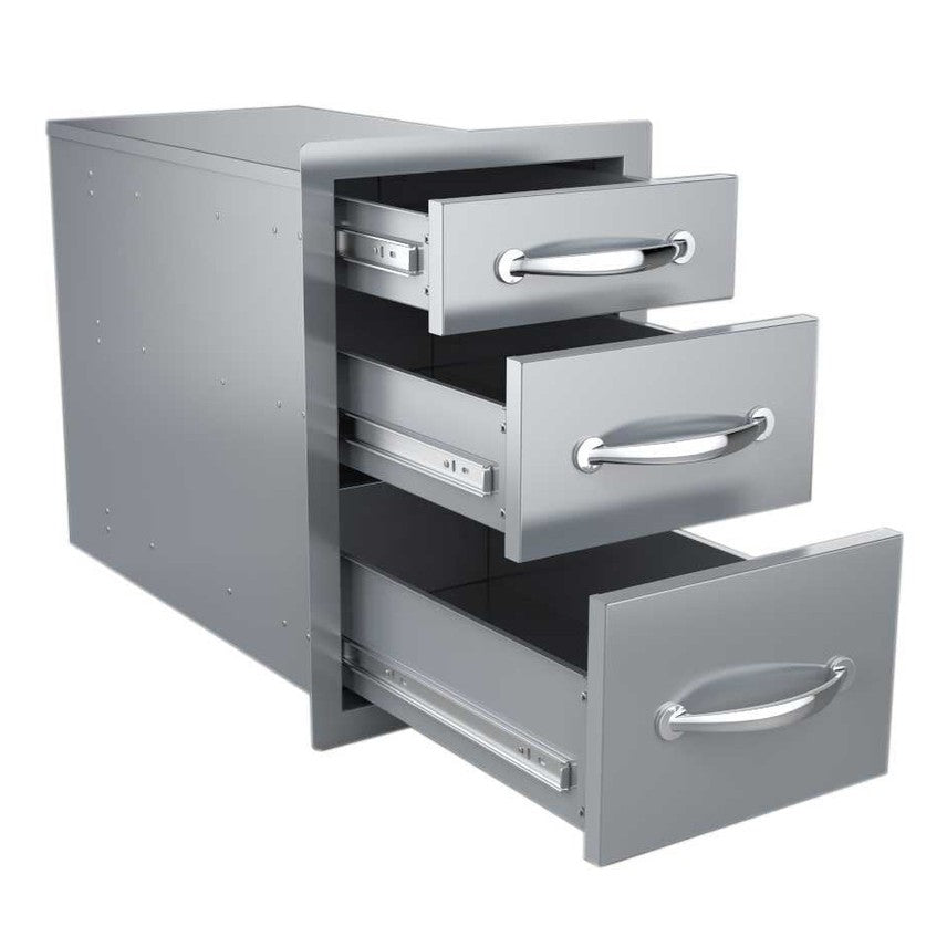 Triple Access Drawer Big | B - TD24 - Drawer - B - TD24 - GardenHearth