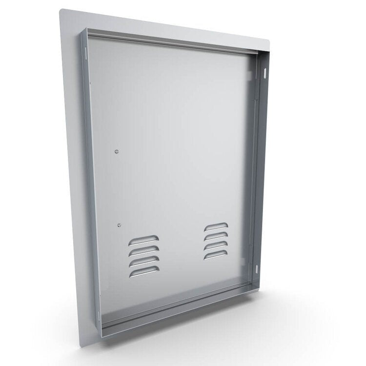 Vertical Door Ventilated Left Opening (Big) | A - DV1724L - Vertical Door - A - DV1724L - GardenHearth