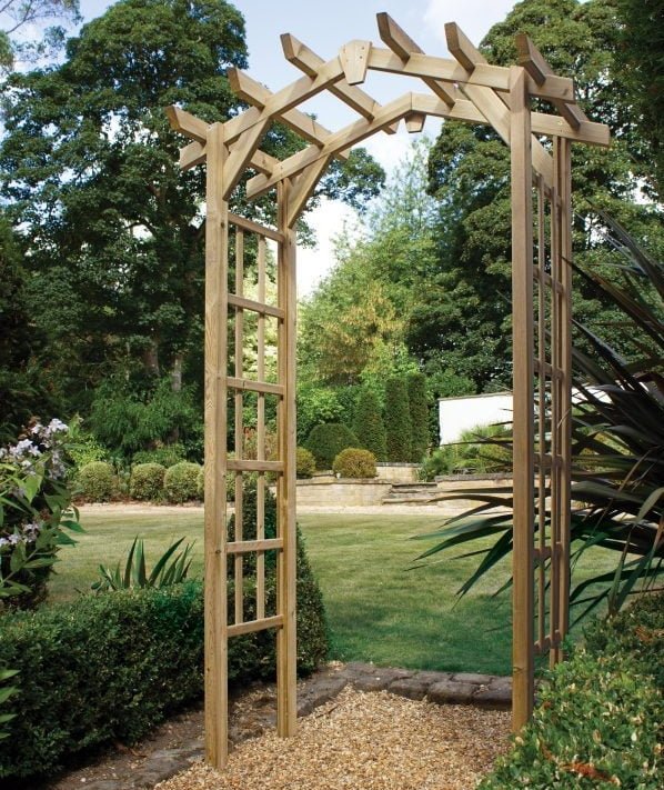 Woodshaw Appleton Arch 640001 - Arches - 640001 - GardenHearth