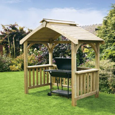 Woodshaw Appleton Barbecue Shelter 650005 - BBQ Shelter - 650005 - GardenHearth