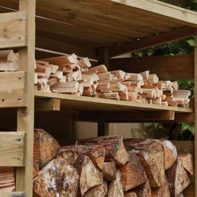 Woodshaw Appleton Log Store 680001 - Garden Storage - 680001 - GardenHearth