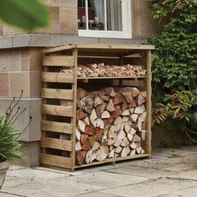 Woodshaw Appleton Log Store 680001 - Garden Storage - 680001 - GardenHearth