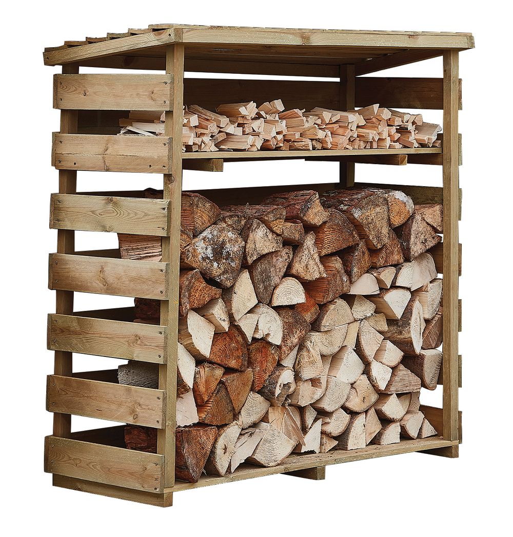 Woodshaw Appleton Log Store 680001 - Garden Storage - 680001 - GardenHearth