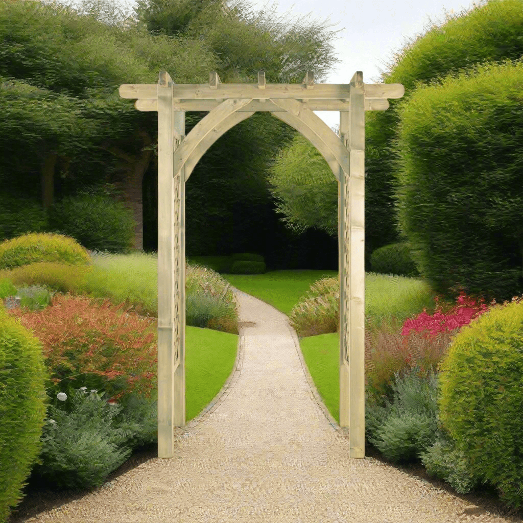 Woodshaw Grand Arch 640006 - Arches - 640006 - GardenHearth