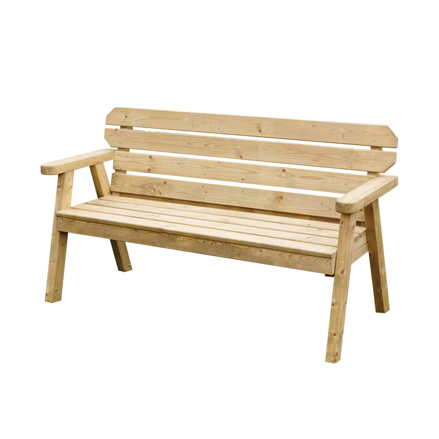 Woodshaw Hampton Bench Seat 5ft 610002 - Garden Furniture - 610002 - GardenHearth