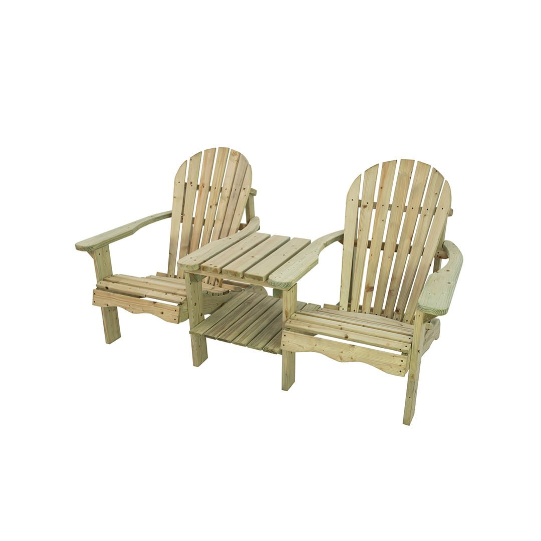 Woodshaw Salcombe Companion Seat 600010 - Garden Furniture - 600010 - GardenHearth