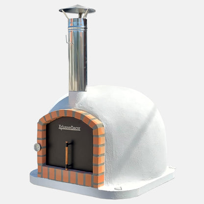 XclusiveDecor Bellissimo Insulated Brick Pizza Oven 100cm | 80100 - Pizza Ovens